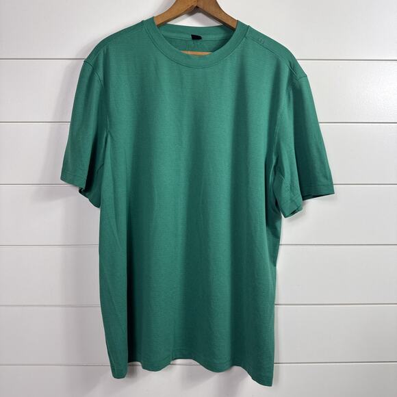 lululemon athletica Other - Lululemon Activewear Tee Shirt Crewneck Short Sleeve Green sz M